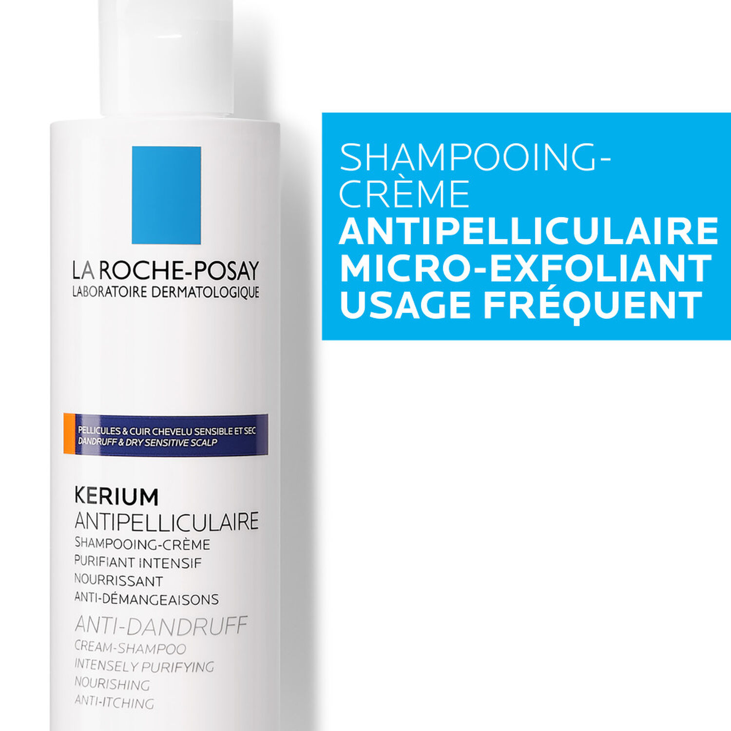 la roche-posay Kerium Antipelliculaire Shampooing-Crème Purifiant 200 ml
