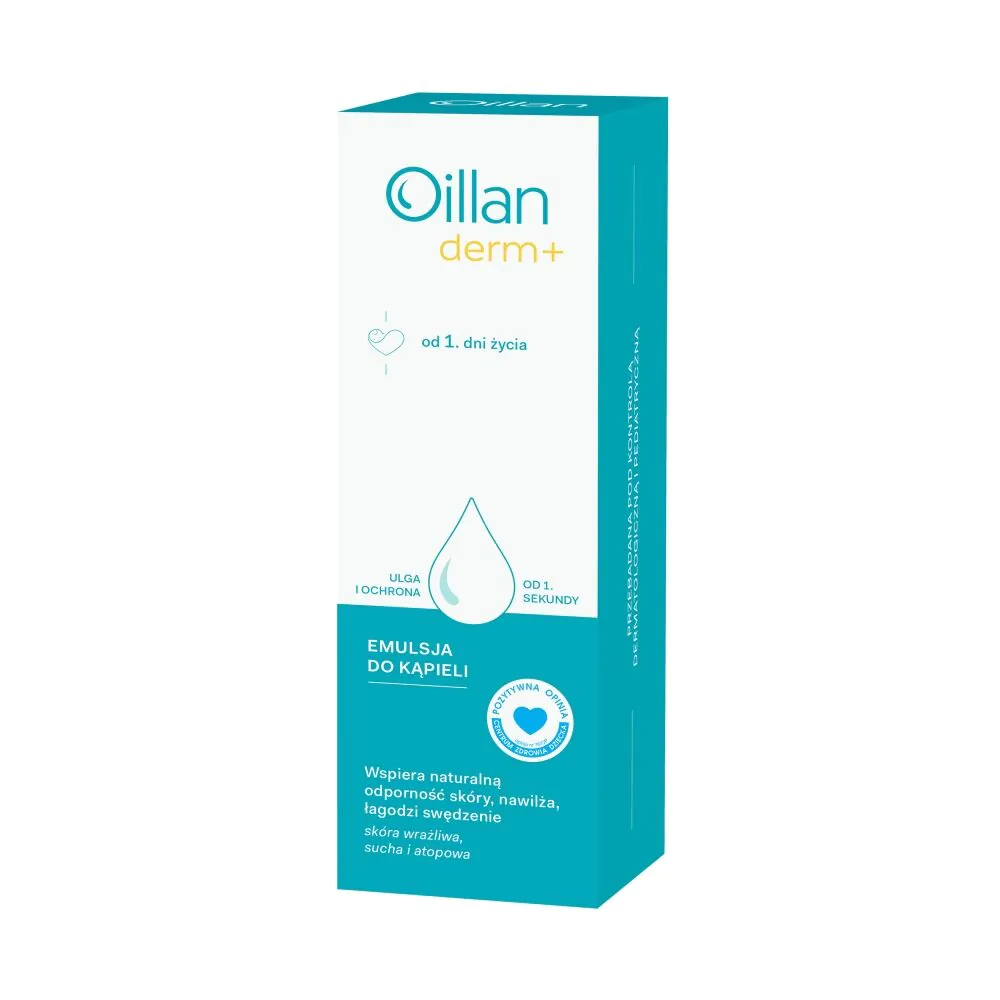 Λιπαντικό γαλάκτωμα μπάνιου Oillan Derm+