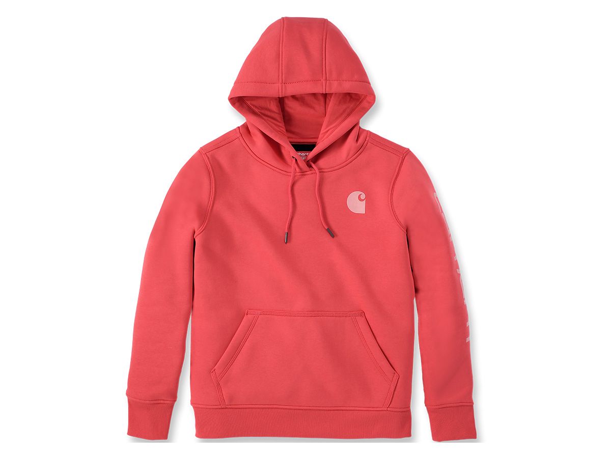 Carhartt TS2791 Logo Graphic Bittersweet Damen Sweater