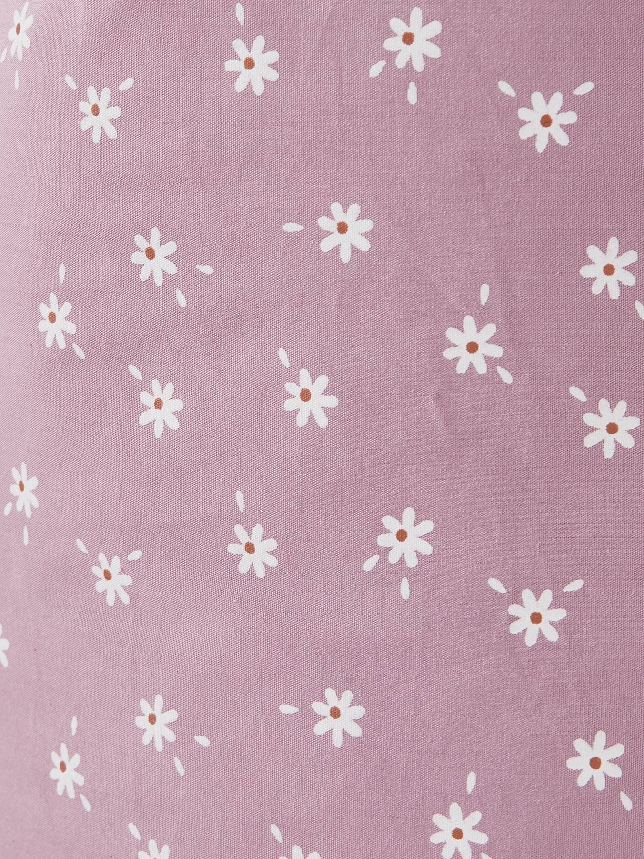 Sac de couchage personnalisable Marguerites violet