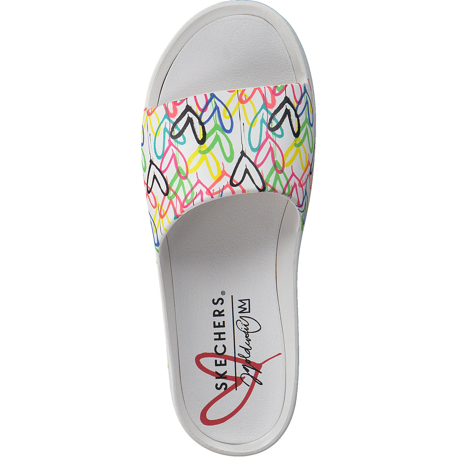 Skechers 111327, Badelatschen, Damen, Weiß