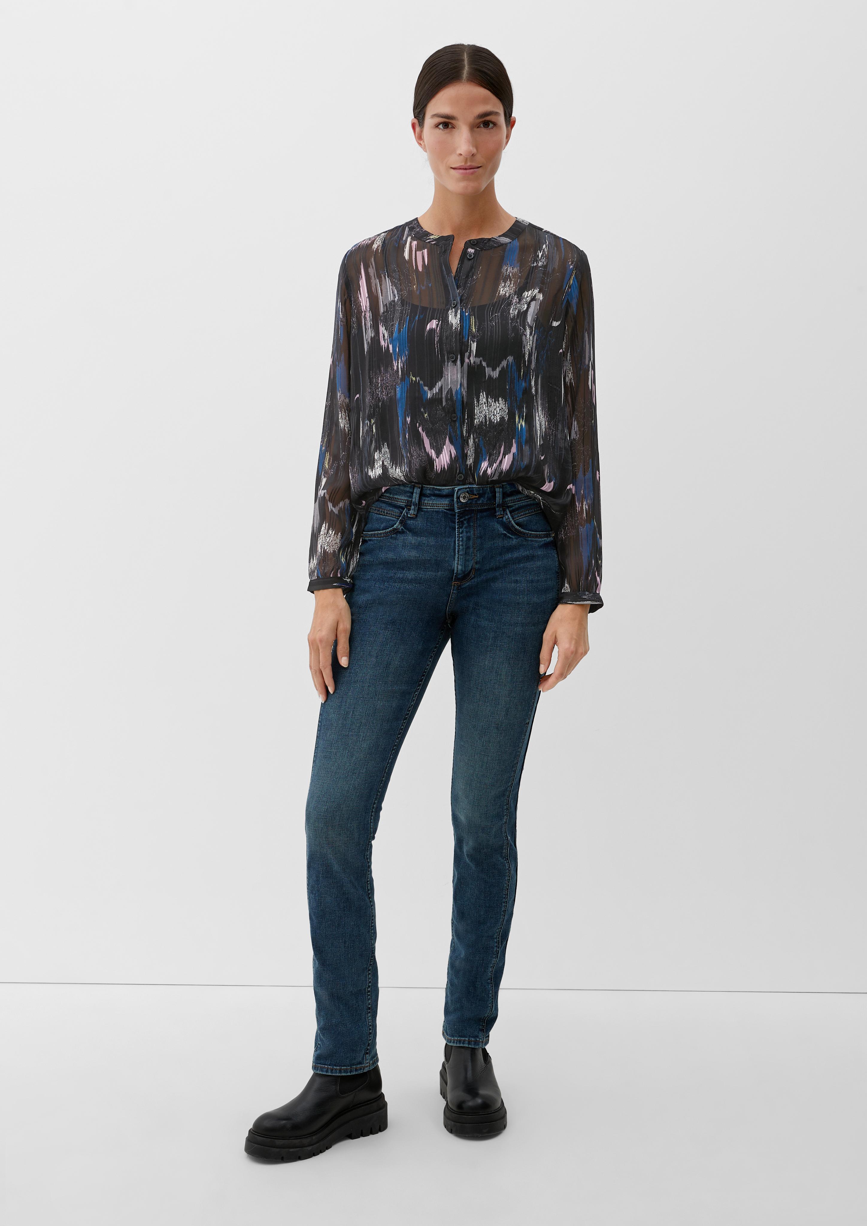 Bluse in semitransparenter Optik  2124777-99A1