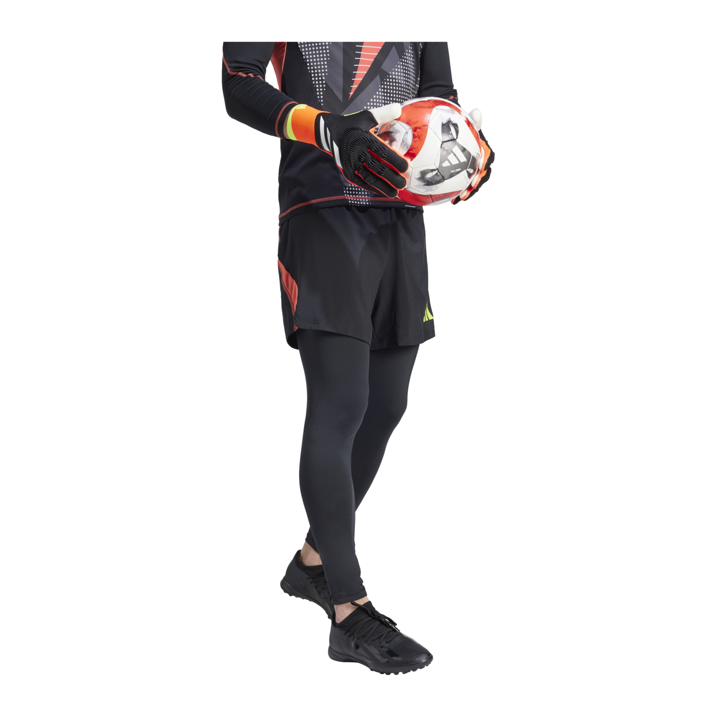 adidas Tiro 24 Pro Tight Torwarthose Schwarz