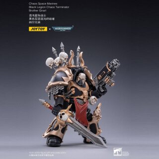 Warhammer 40k Actionfigur 1/18 Black Legion Brother Gnarl 17 cm