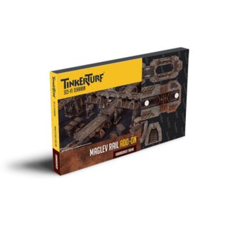 TinkerTurf Sci-Fi - MagLev Rail Add-on - Abandoned Theme