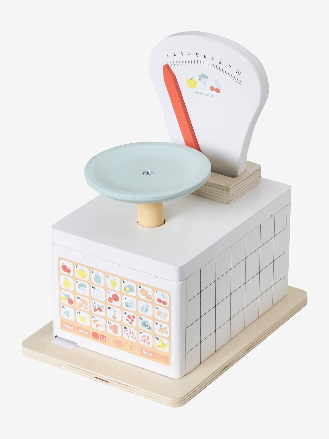 Balance de cuisine en bois FSC® beige