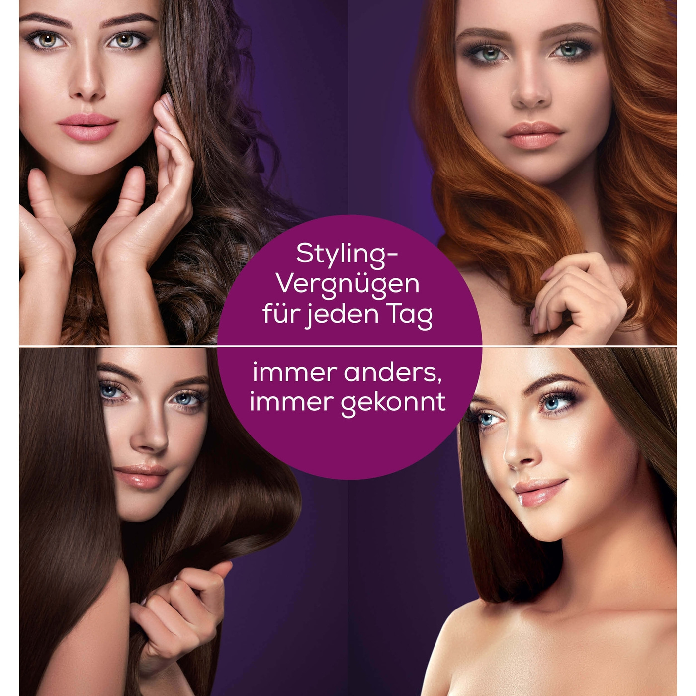 Beurer Multifunktionsstyler - HT 60-7-in-1 Haarstyler - Krepp- & Glätteisen, Bürsten- & Spiralaufsatz & 3 Lockenstäbe