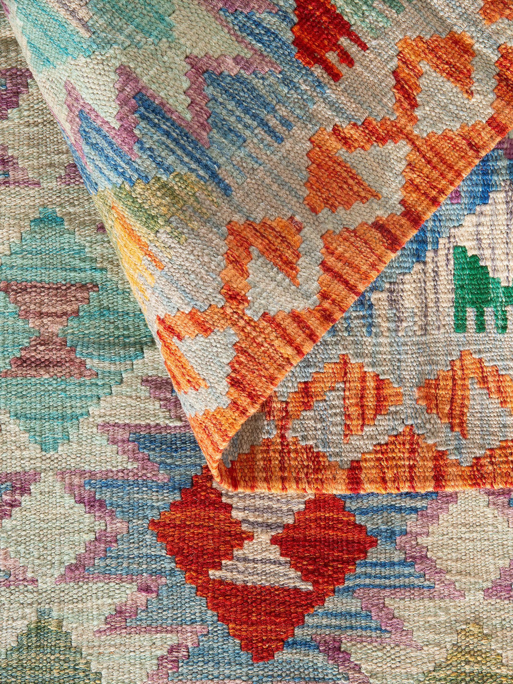 Afghan Kelim ca. 80 x 123 cm, Unikat / Einzelstück