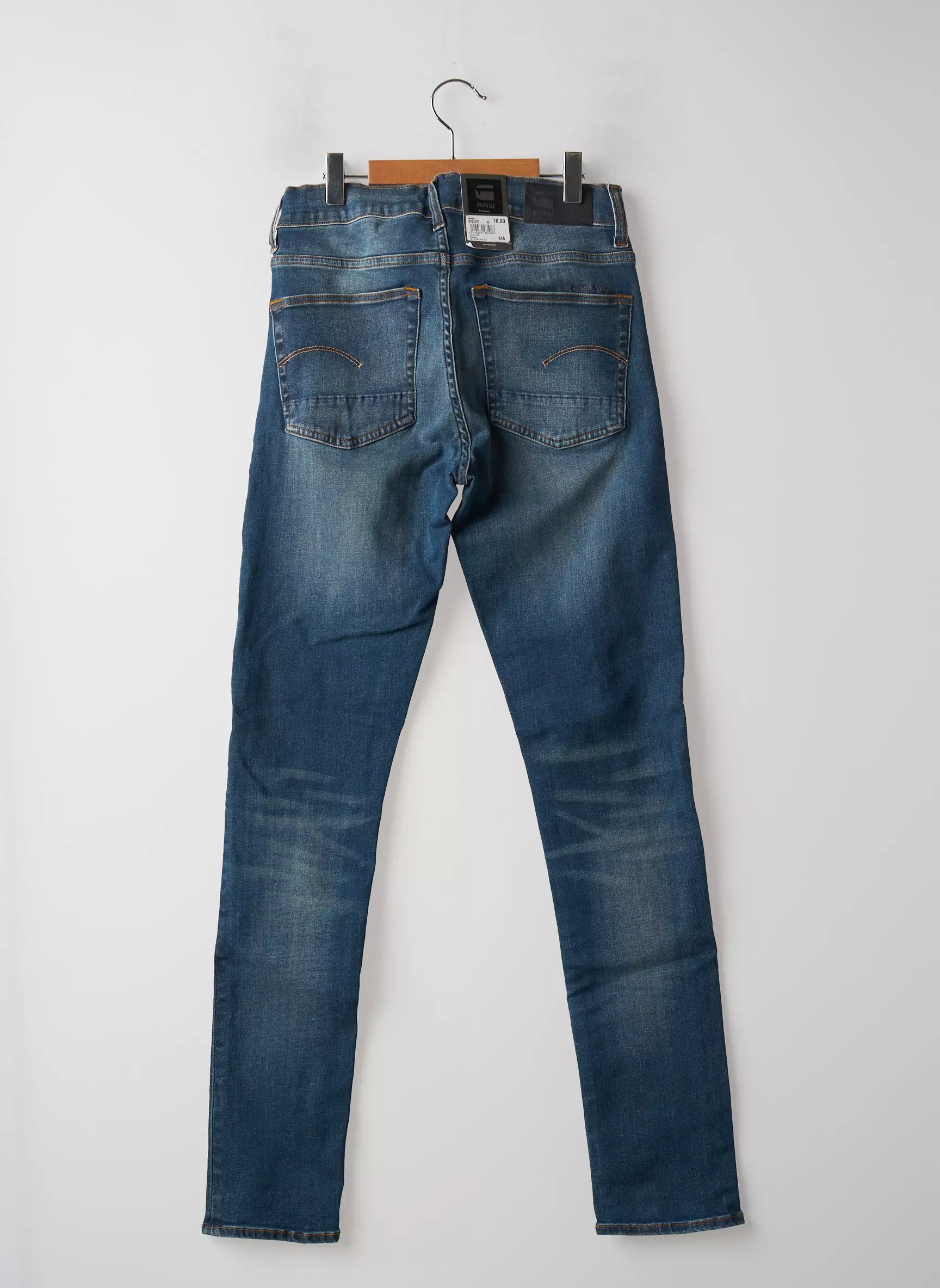 G Star Jeans Coupe Droite Garcon couleur bleu