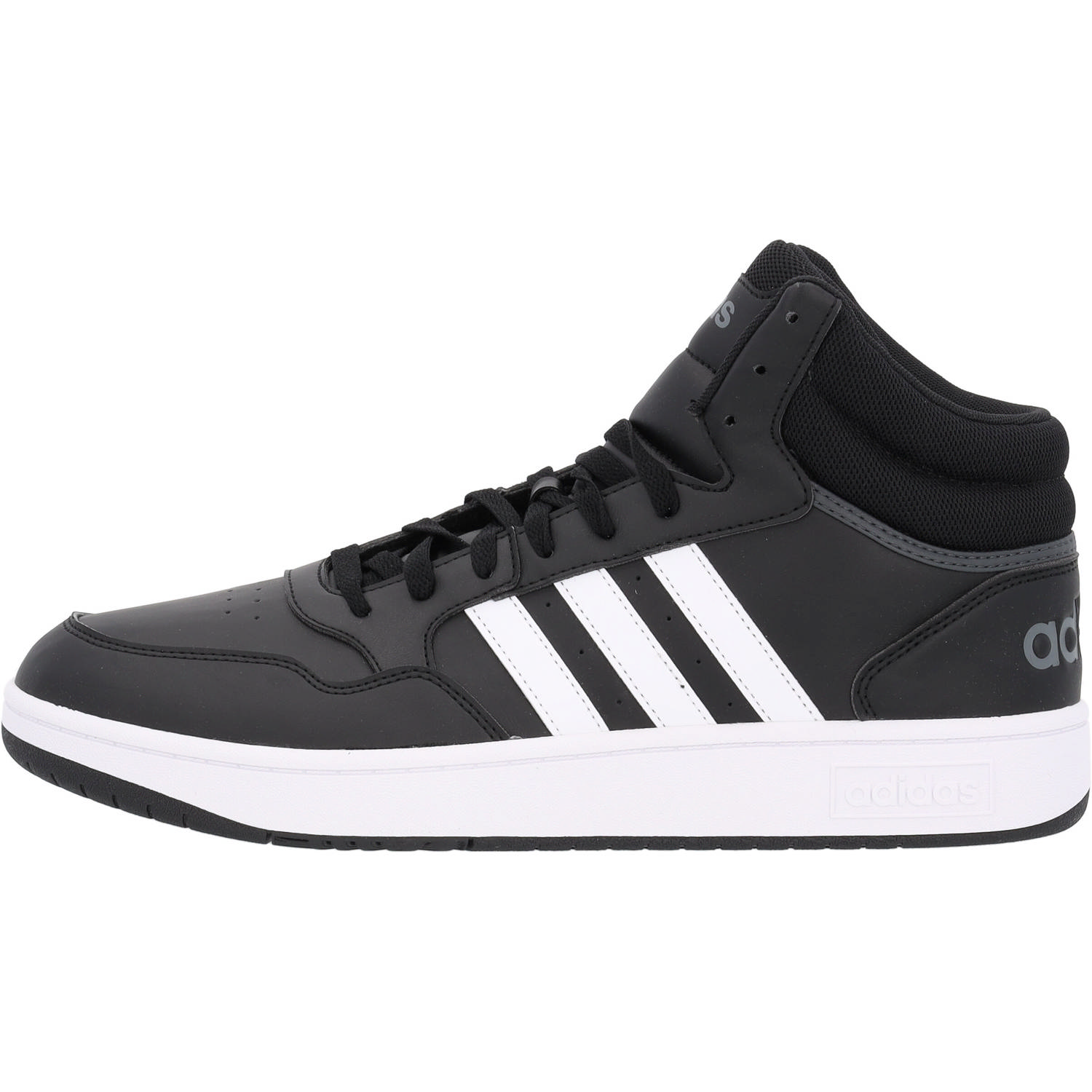 Adidas Hoops 3.0 MID M, Sneakers High, Herren, core black/ftwr white/grey six