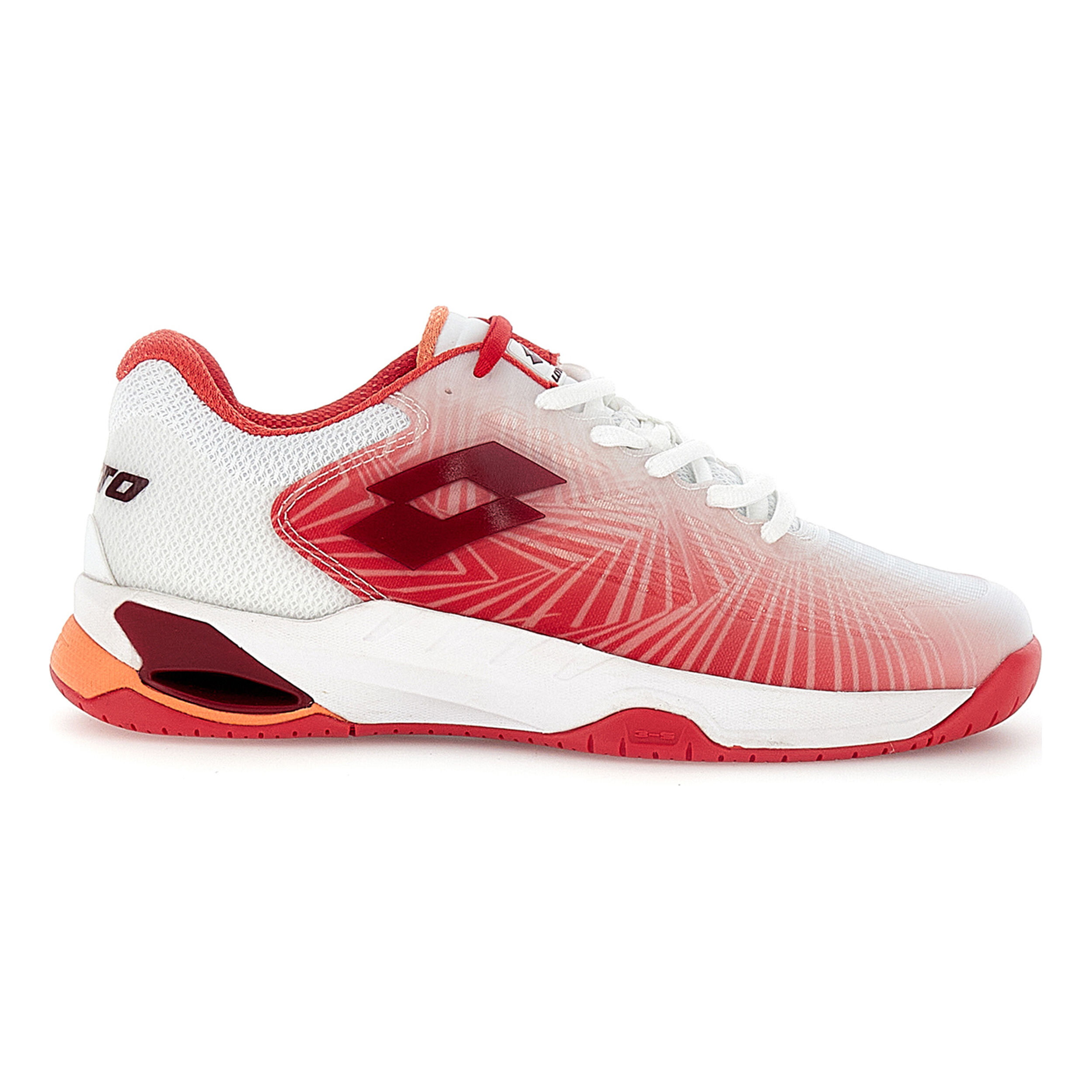 Mirage 100 II SPD Allcourtschuh Damen - Weiß, Orange