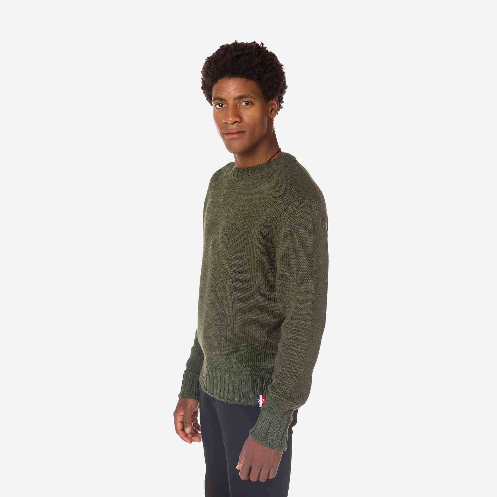 Pull Over en maille à col rond Homme