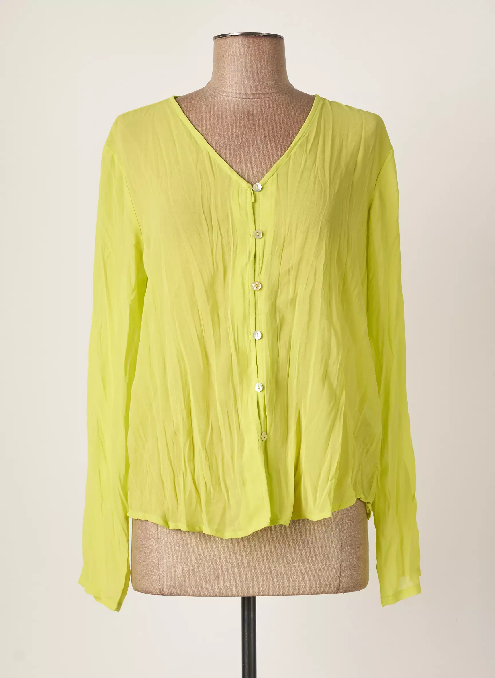 Cream Chemisiers Femme couleur vert