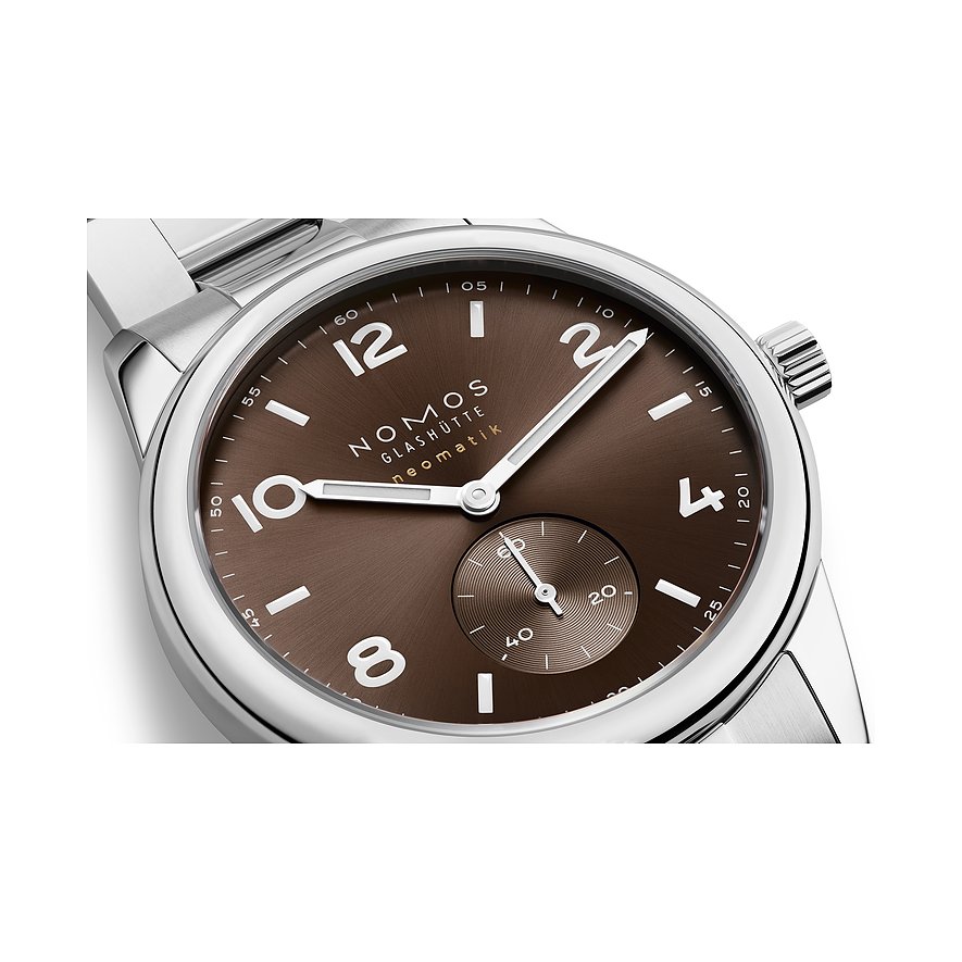 Nomos Glashütte Unisexuhr Club Sport neomatik 39 Tabac