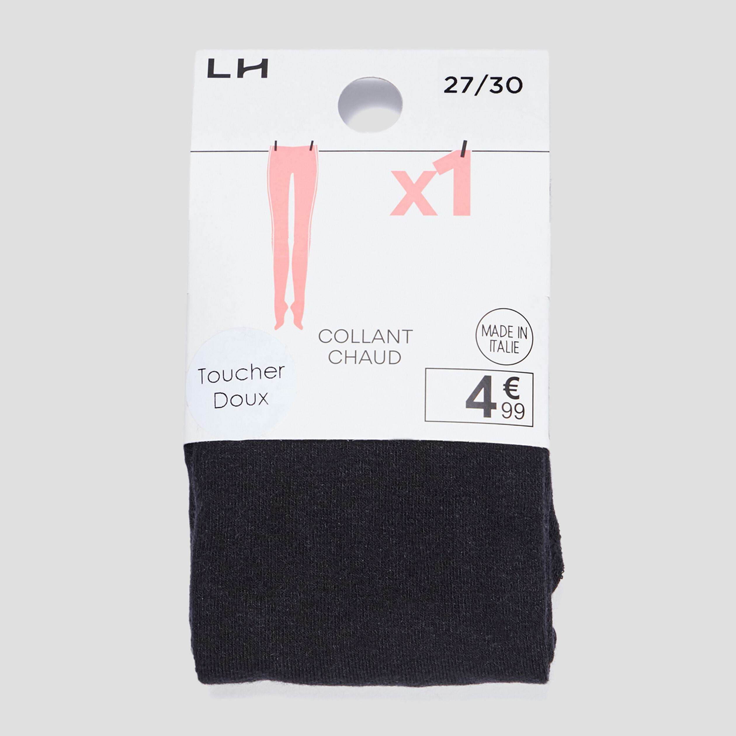 Collants noir fille | La Halle