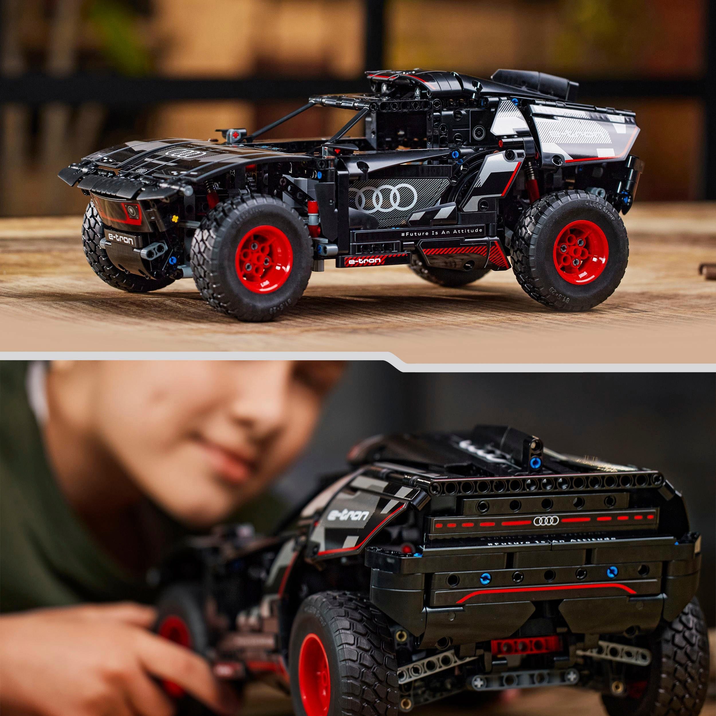 LEGO® Konstruktionsspielsteine Audi RS Q e-tron (42160), LEGO® Technic, (914 St), Made in Europe