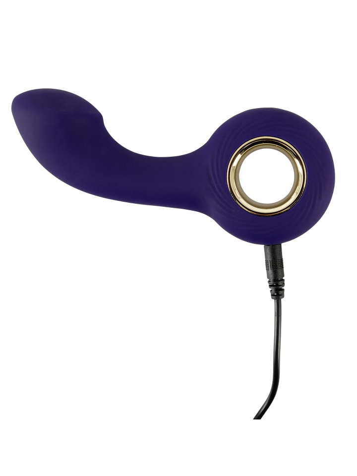 Sweet Smile Vibrator Vibrating G-&P-Spot Massager in lila günstig kaufen 13,5 cm