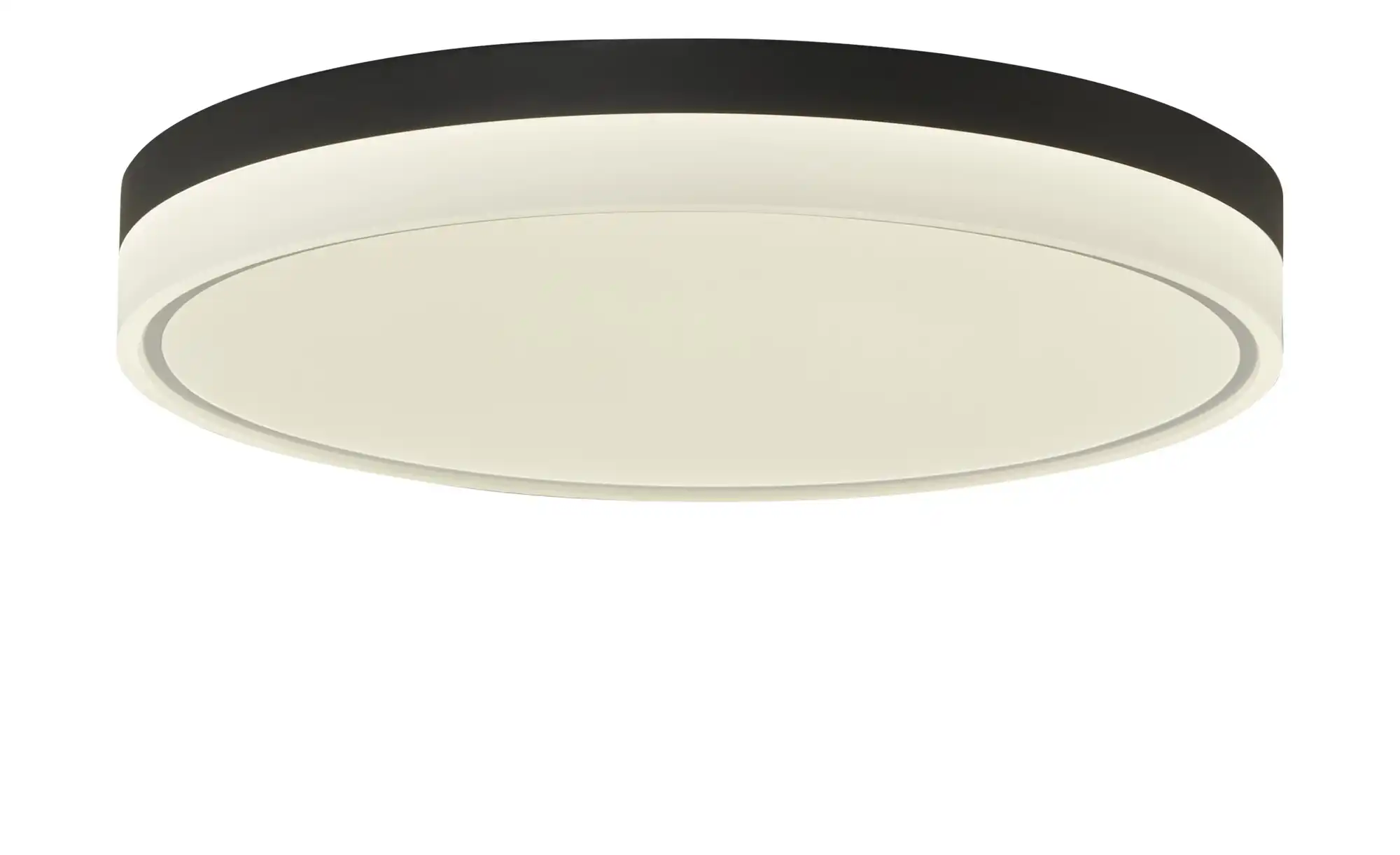 KHG LED-Deckenleuchte, schwarz mit Fernbedienung