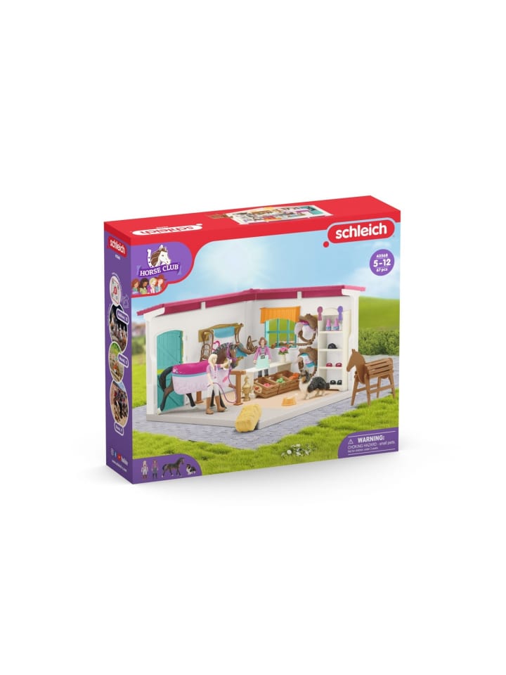 Schleich Horse Club Reitshop zum modularen Reiterhof in Rosa ab 5 Jahre günstig kaufen onesize