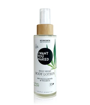 I WANT YOU NAKED Holy Hemp Bio-Hanfsamenöl & Vitamin E Bodylotion-100 ml
