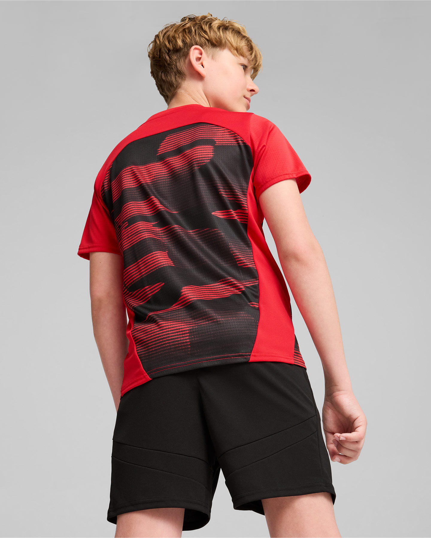 Oficiálny futbalový dres Puma AC Miláno Home Prematch 24-25 Jr 777718-01