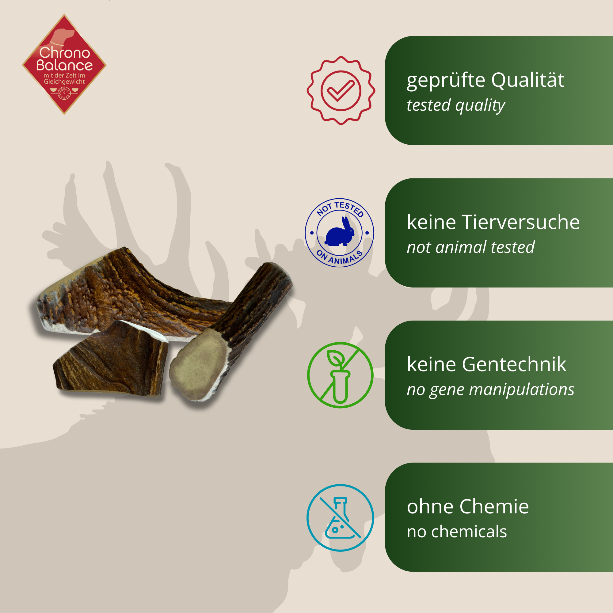 ChronoBalance Snacks ChronoBalance Elch Geweih Snack M