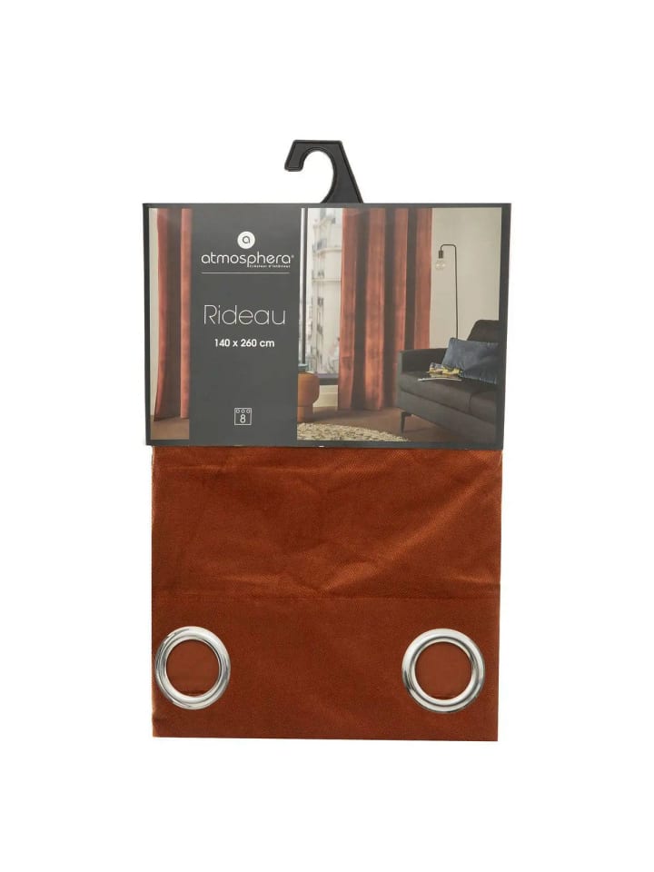 Atmosphera Créateur d'intérieur Vorhang in orange günstig kaufen onesize