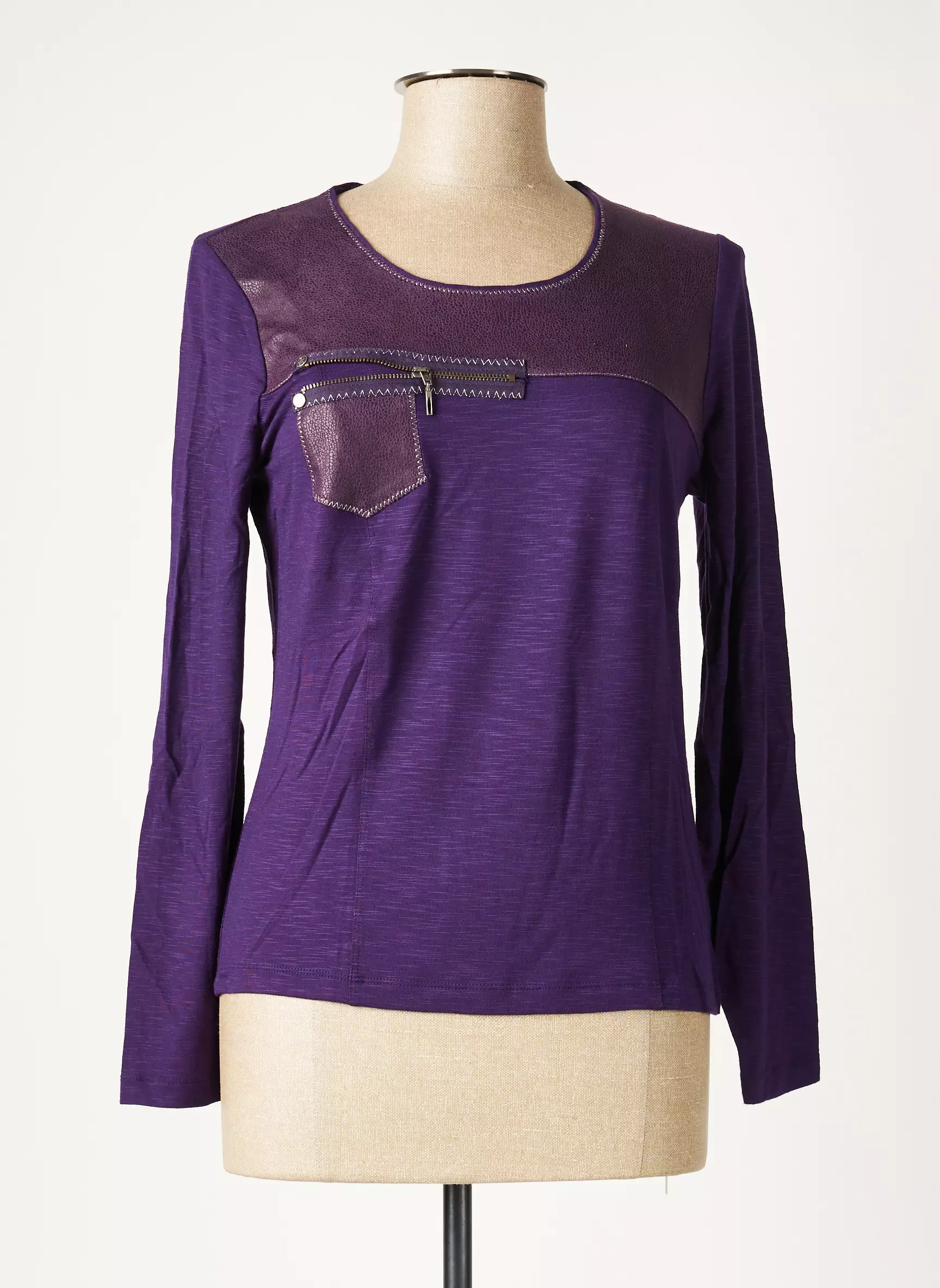 Pauporte Tshirts Femme couleur violet