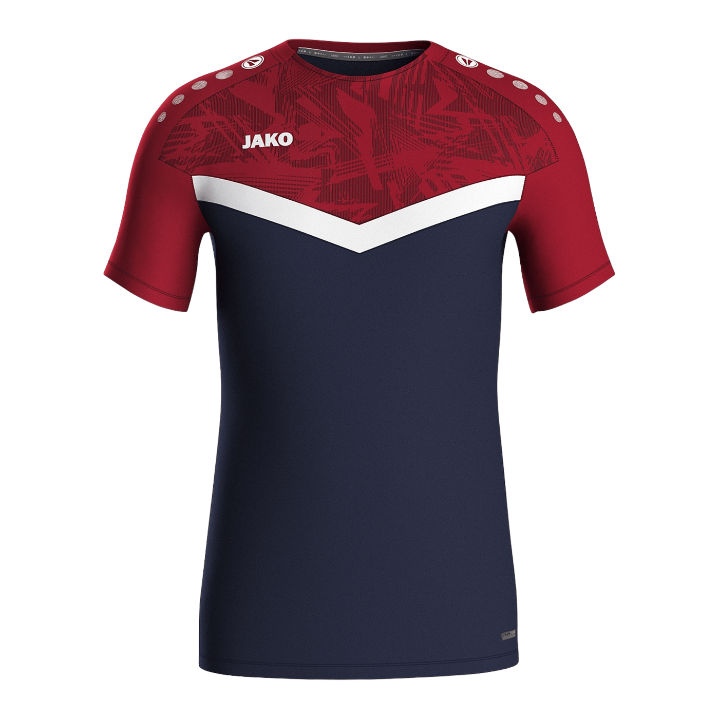 JAKO Icon T-Shirt Damen Blau Rot F901