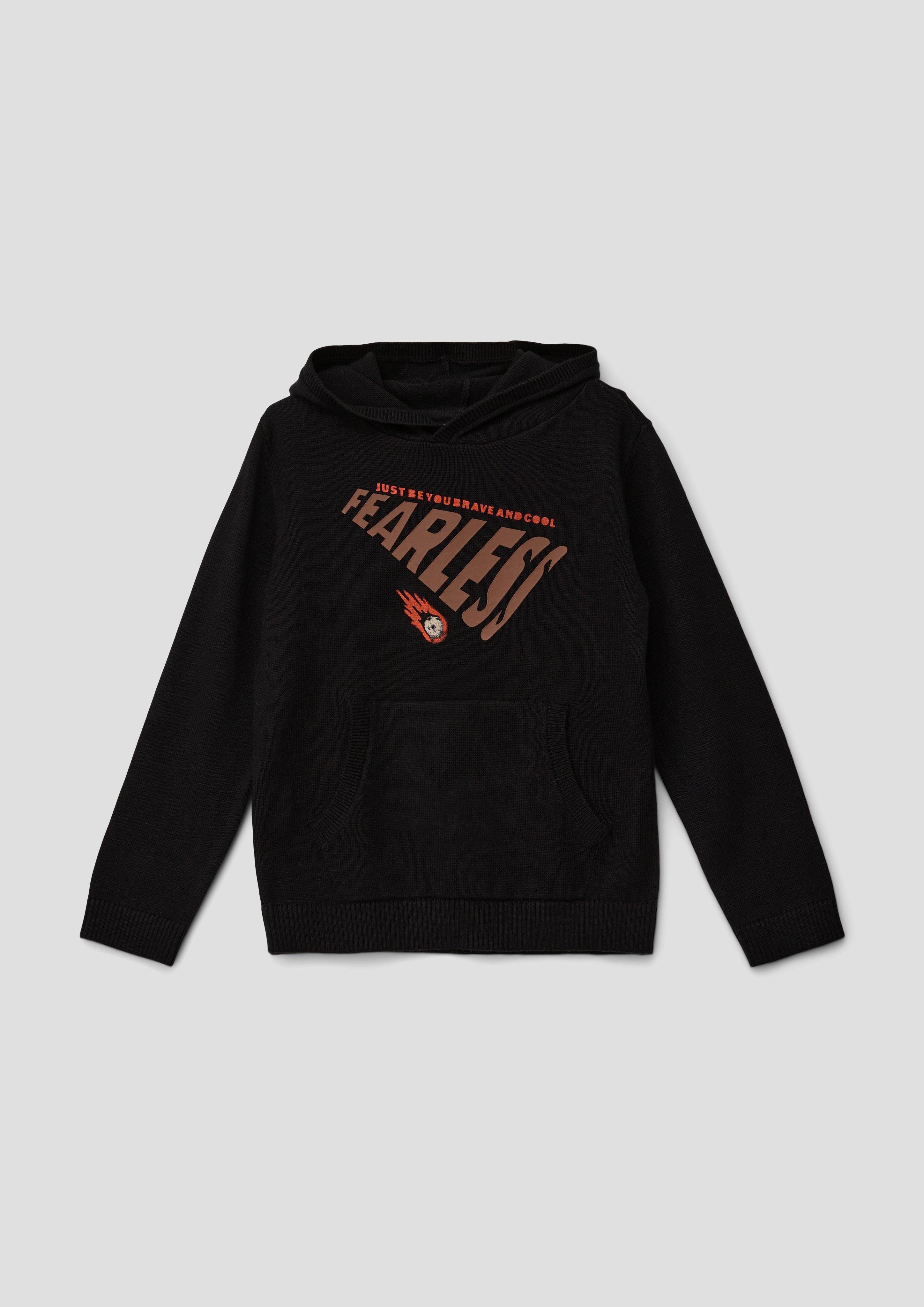 Kapuzenpullover aus Feinstrick  2137513-9999