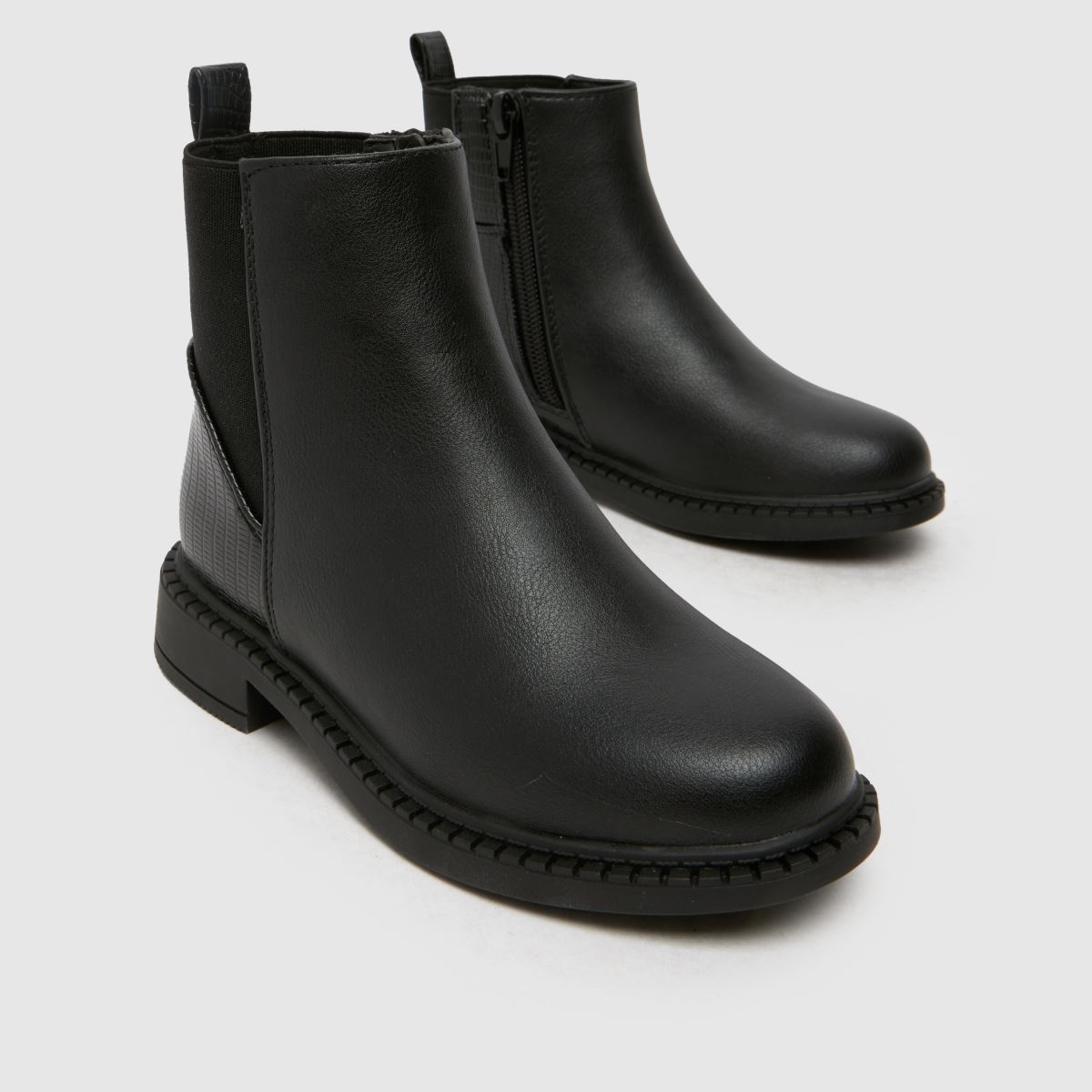 Schuh fekete Calmer chelsea lányka junior csizma