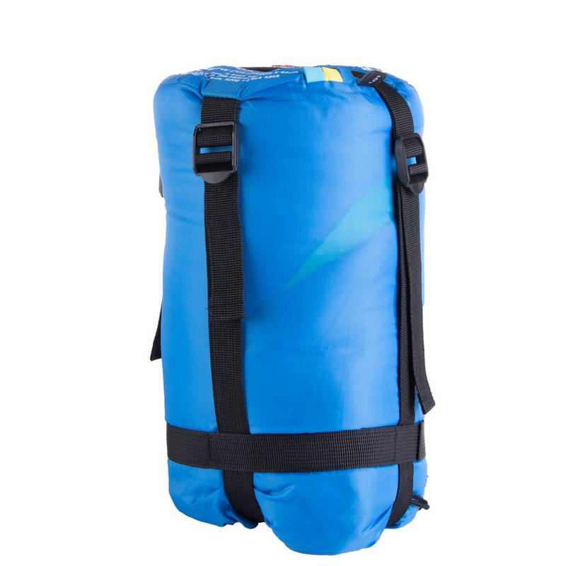 Grüezi Bag Kids Grow Colorful Kunstfaserschlafsack Kinder