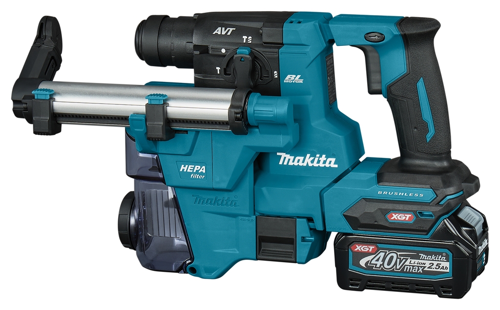 Makita HR010GD201 Kombihammer SDS-Plus 40V Max 2,5Ah Li-Ion in Mbox