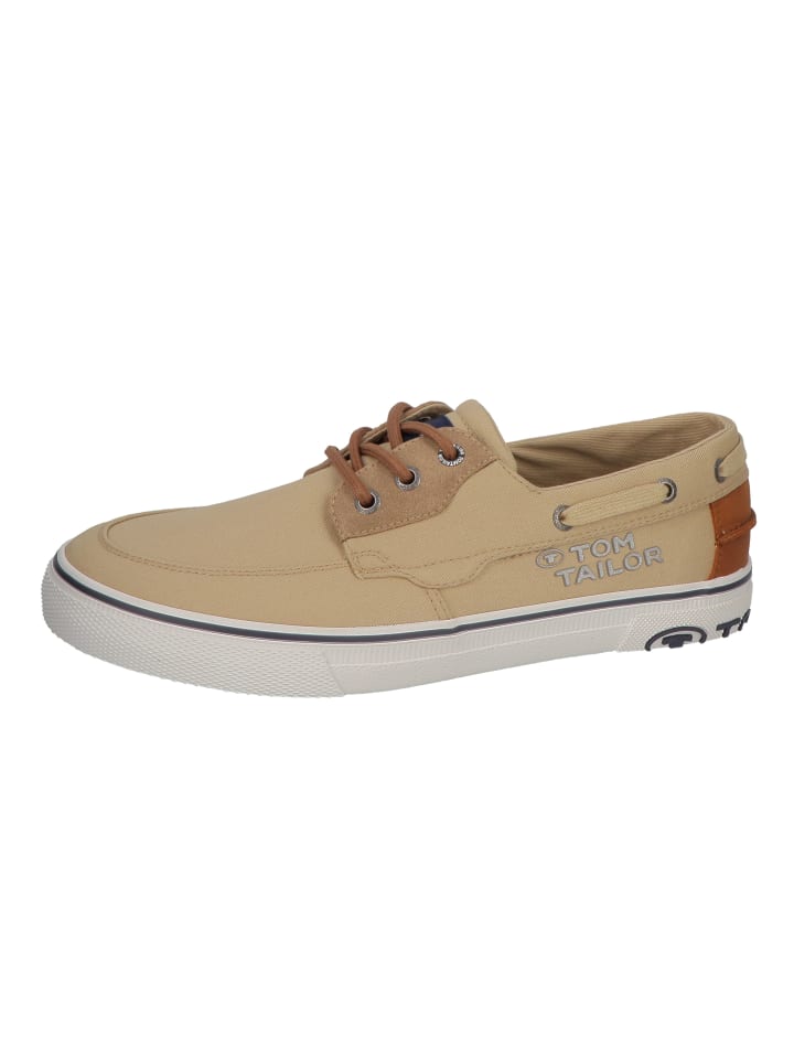Tom Tailor Bootsschuhe in Beige günstig kaufen
