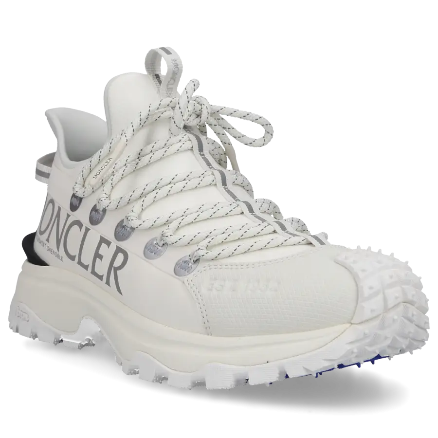 Moncler - Sneaker low TRAILGRIP LITE2 Materialmix - weiß