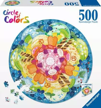 Puzzle 500 Teile - Circle of Colors Ice Cream