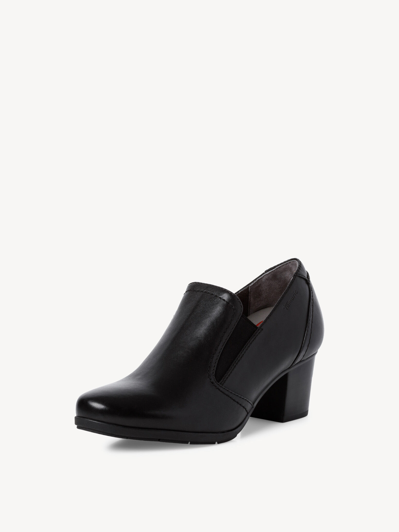 Trotteur en cuir - noir
