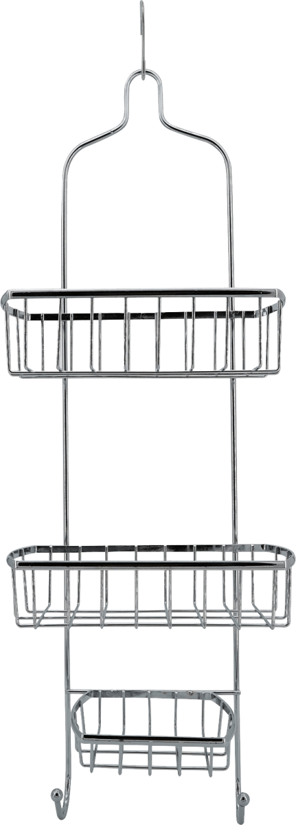 Duschorganizer Silber, 1 St
