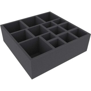 Feldherr 285 mm x 285 mm x 90 mm Schaumstoffeinlage für Brettspiele