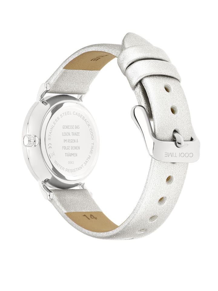 Cool Time Armbanduhr in weiß günstig kaufen onesize