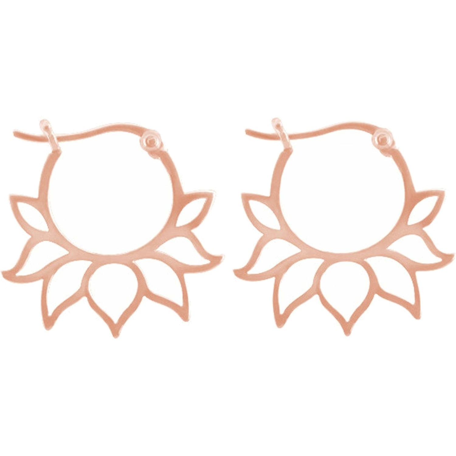 Ohrringe 'Lotus Blume'