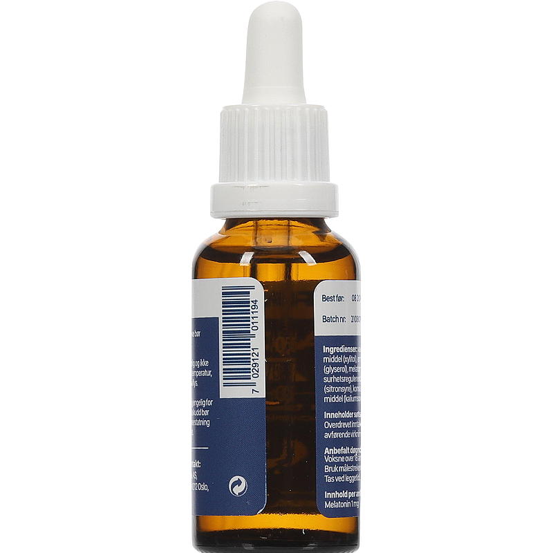 Biopharma Melatonin dråper 30 ml Biopharma