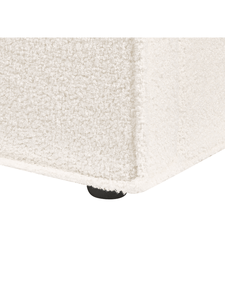 Beliani Doppelbett MOISSAC in Weiß/Schwarz - (W) 197 x (H) 108 x (L) 224 cm günstig kaufen onesize