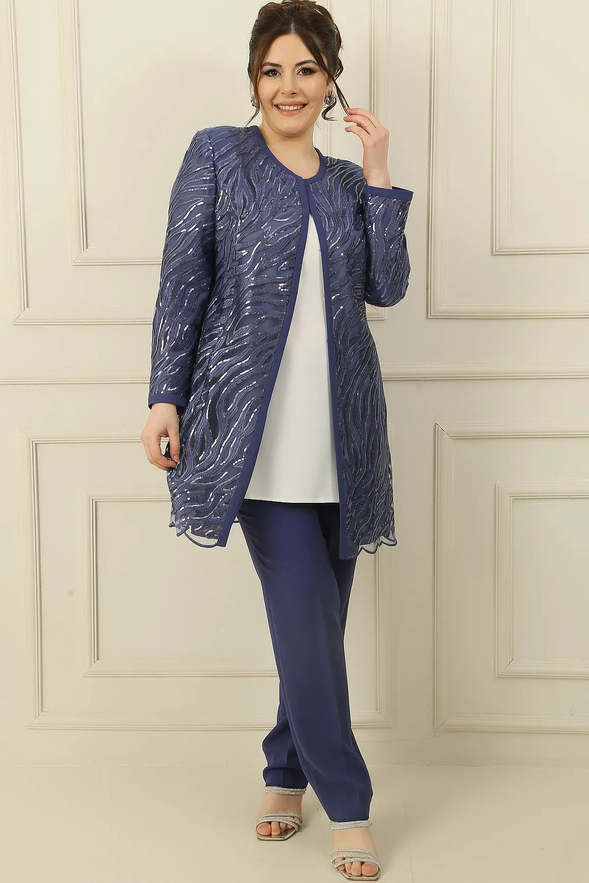 By Saygı  Zweiteiler - Dunkelblau - Regular Fit