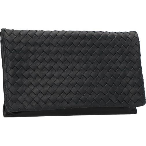 Abro Piuma Weaving Clutch Tasche Leder 28 cm