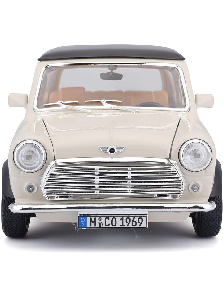 Bburago 18-12036 - Modellauto - Mini Cooper 1969 (grau, Maßstab 1:16) in grau günstig kaufen onesize