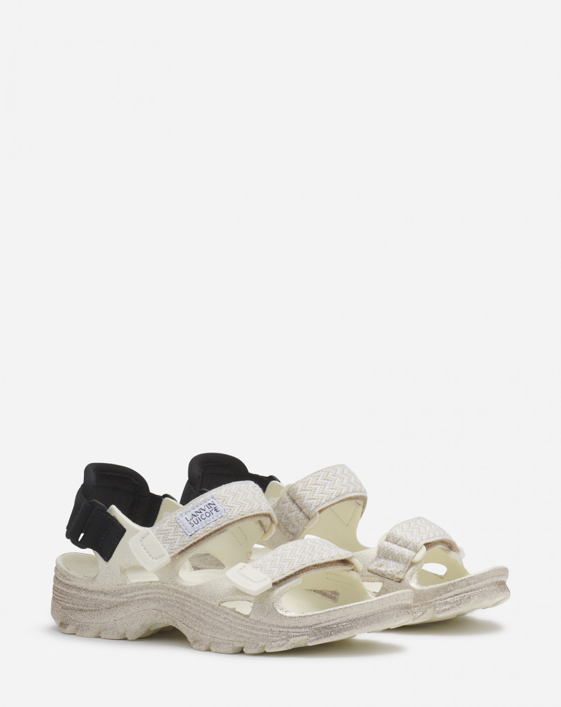 LANVIN X SUICOKE WAKE LACETS CURB – FEMME