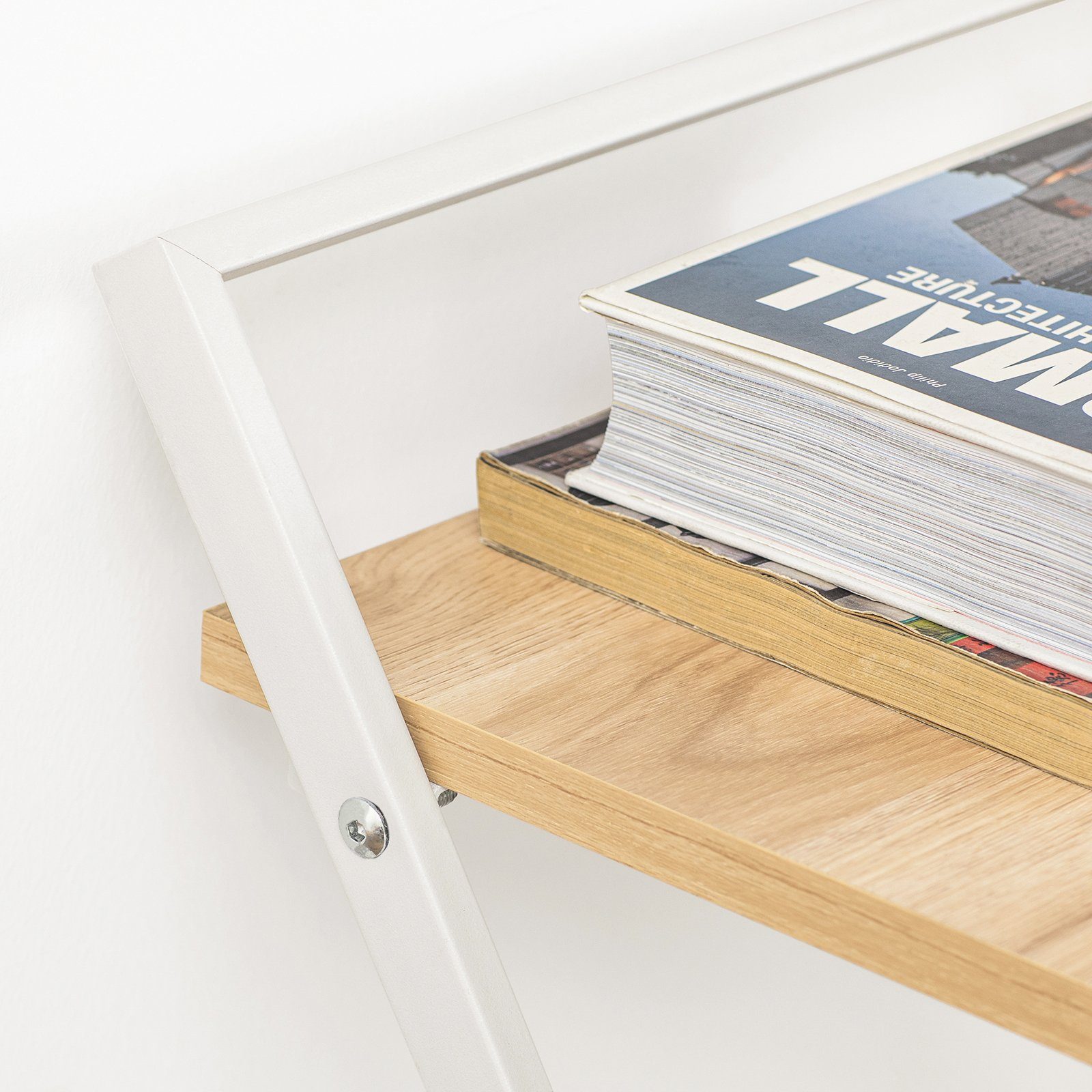 SoBuy Klapptisch FWT88, Kleiner Schreibtisch klappbar Computertisch Arbeitstisch Beistelltisch