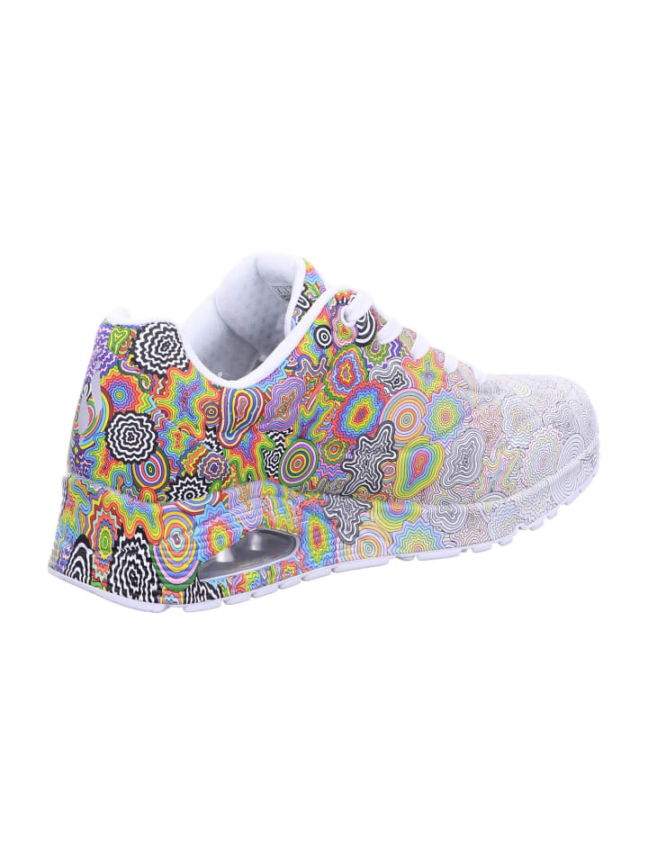 Skechers Damen- Schnürschuhe UNO - KALEIDOSCOPE DREAM in Bunt günstig kaufen