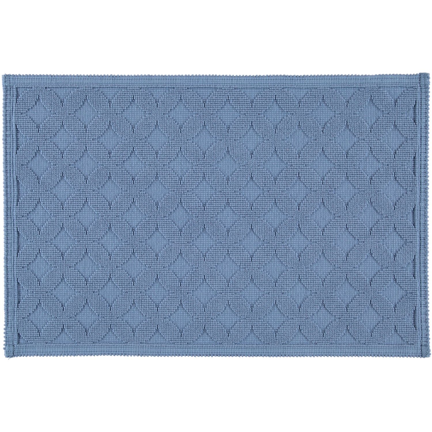 Duschmatte Seaside Rhomtuft, Höhe 6 mm, 100% Baumwolle